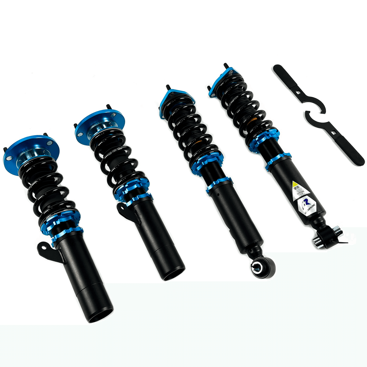 LINESRACING zestaw regulowanych coiloverów full-tap do BMW E39 1995 – 2003