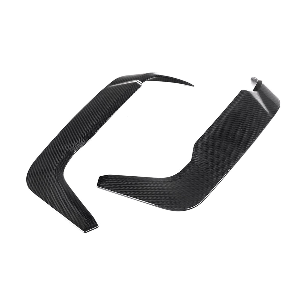 Karbonowe Tylne Boomerangi BMW X6M F96 / F96 LCI SOOQOO Style (Dry-Carbon)