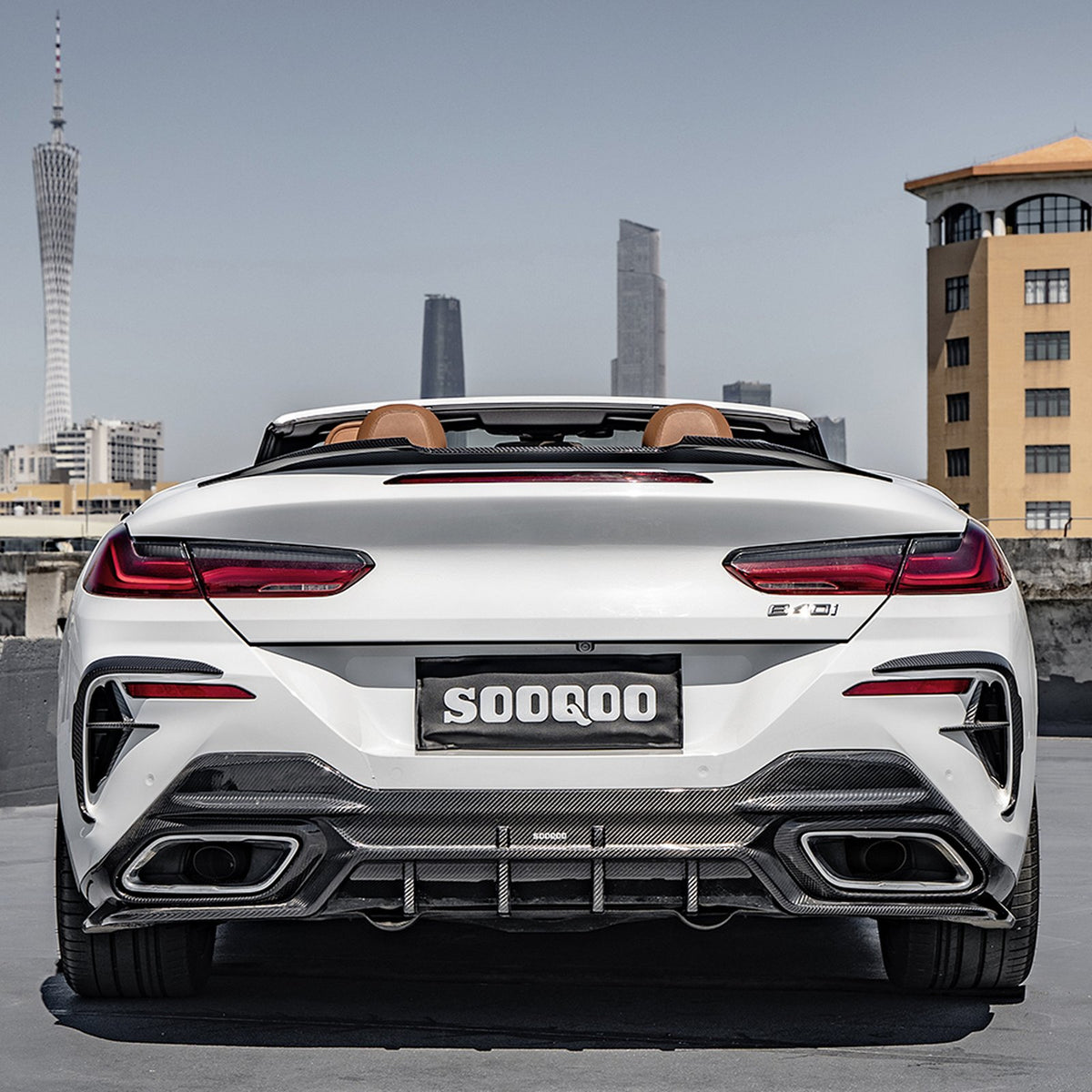 Karbonowy Dyfuzor BMW G16 SQ Style
