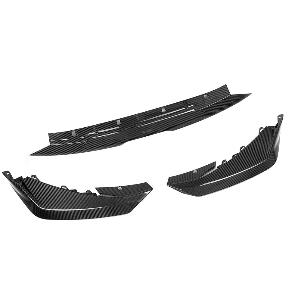 Karbonowy Splitter Przód do BMW M3 G80 / G81 M4 G82 / G83 w stylu SQ B