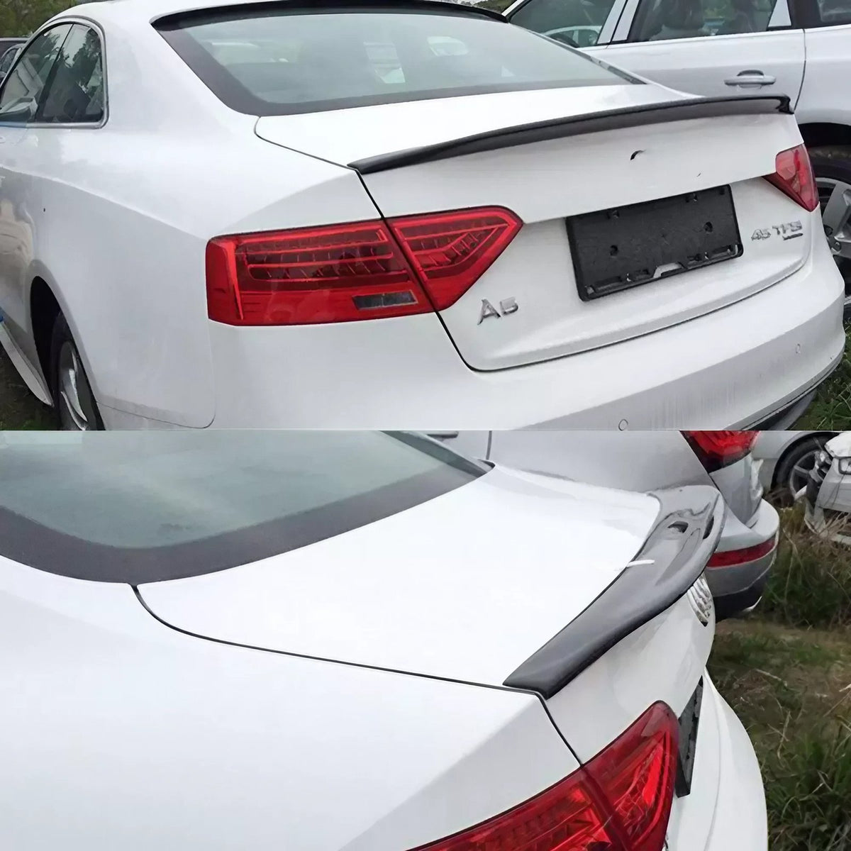 Spoiler Lotka Klapy Bagażnika Audi A5 / S5 8T (2007-2016) Coupe Caractere-Style Czarny Połysk