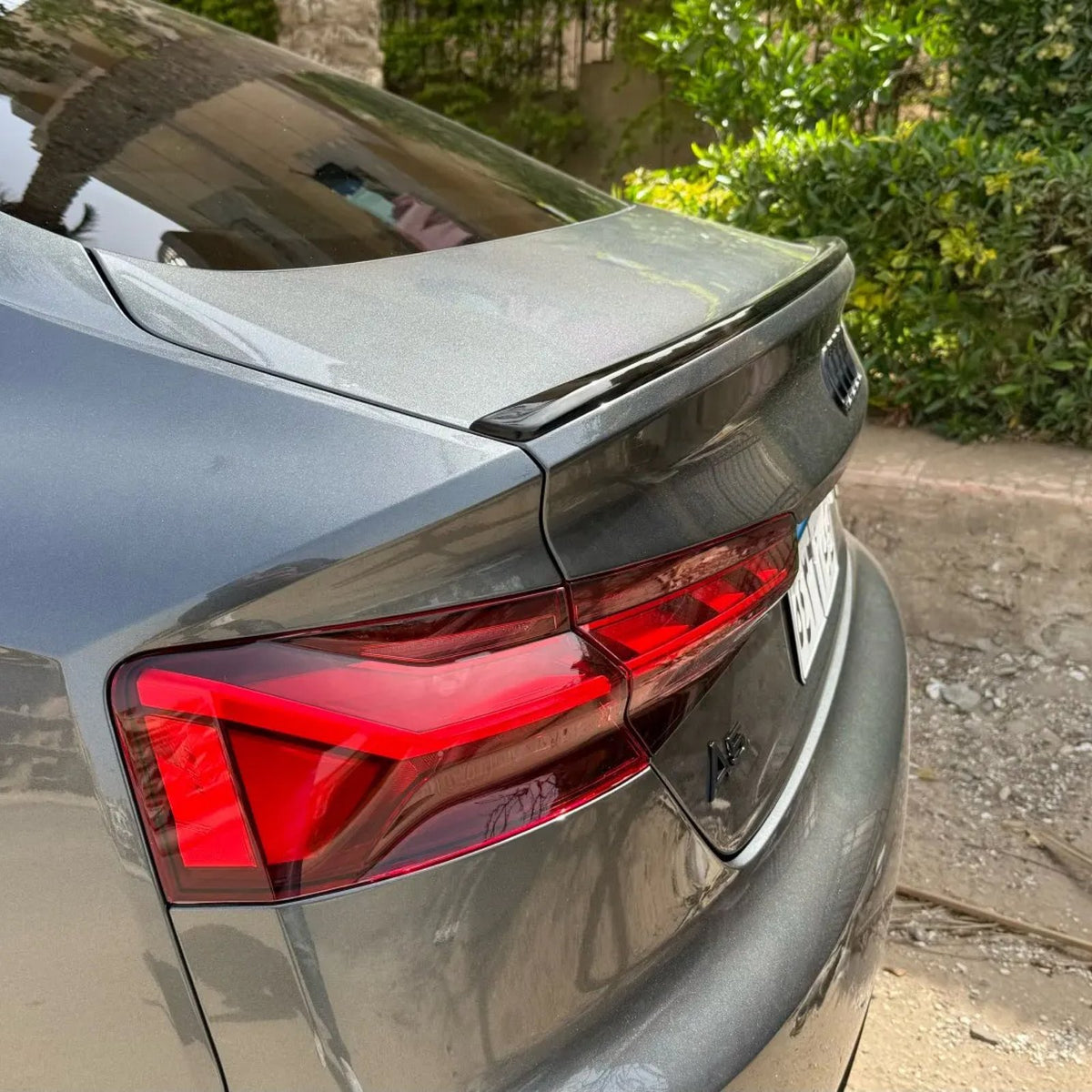 Spoiler Lotka Klapy Audi A5 / S5 F5 (2016–2025) Coupe / Sportback S-Line Style Czarny Połysk