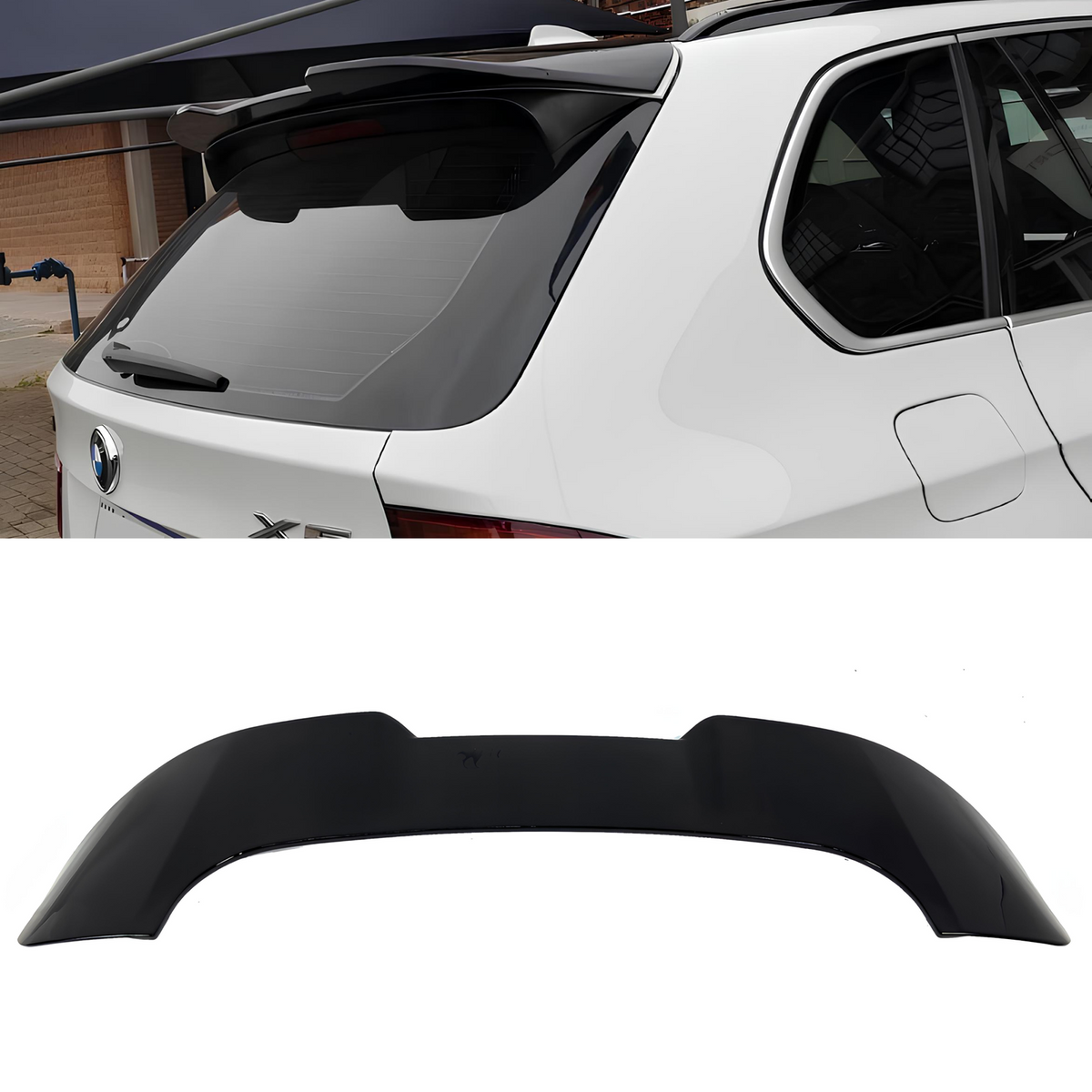 Spoiler Lotka Dachowa BMW X5 E70 (2006-2013) MP-Style Czarny Połysk