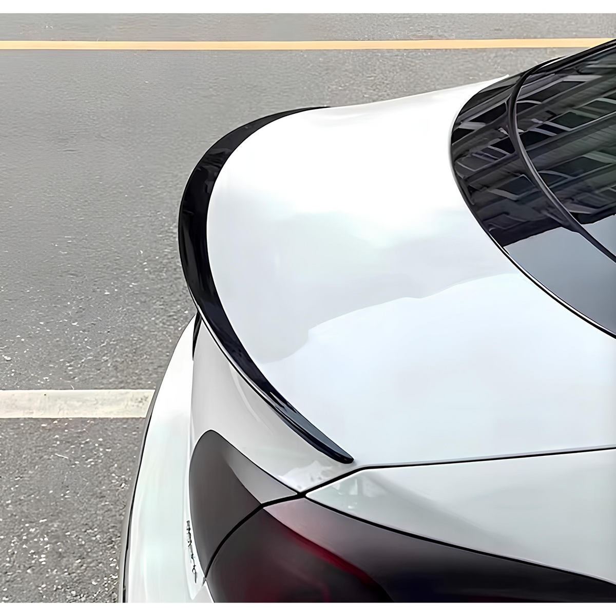 Spoiler Lotka Klapy VW CC B7 (2012–2016) Czarny Połysk