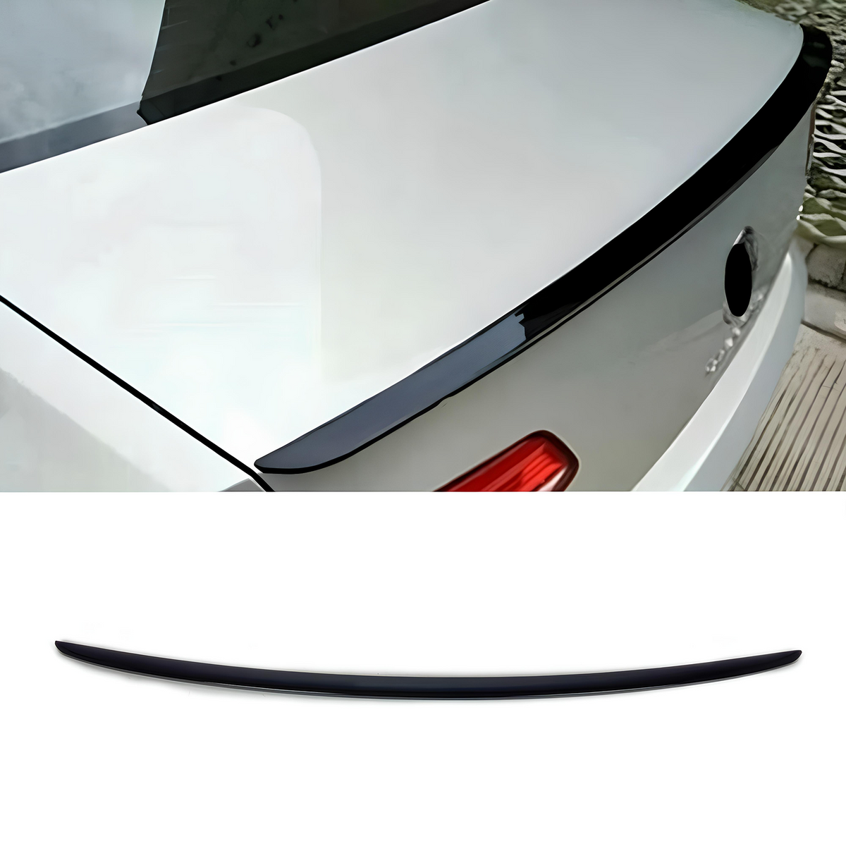 Spoiler Lotka Klapy Volkswagen Passat B8 (2014-2019) Czarny Połysk Europejska Wersja