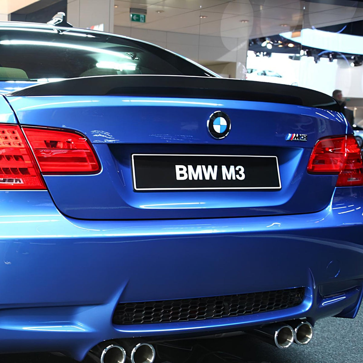 Spoiler Lotka Klapy BMW E93 / E93 M3 (2006-2013) MP-Style Czarny Połysk