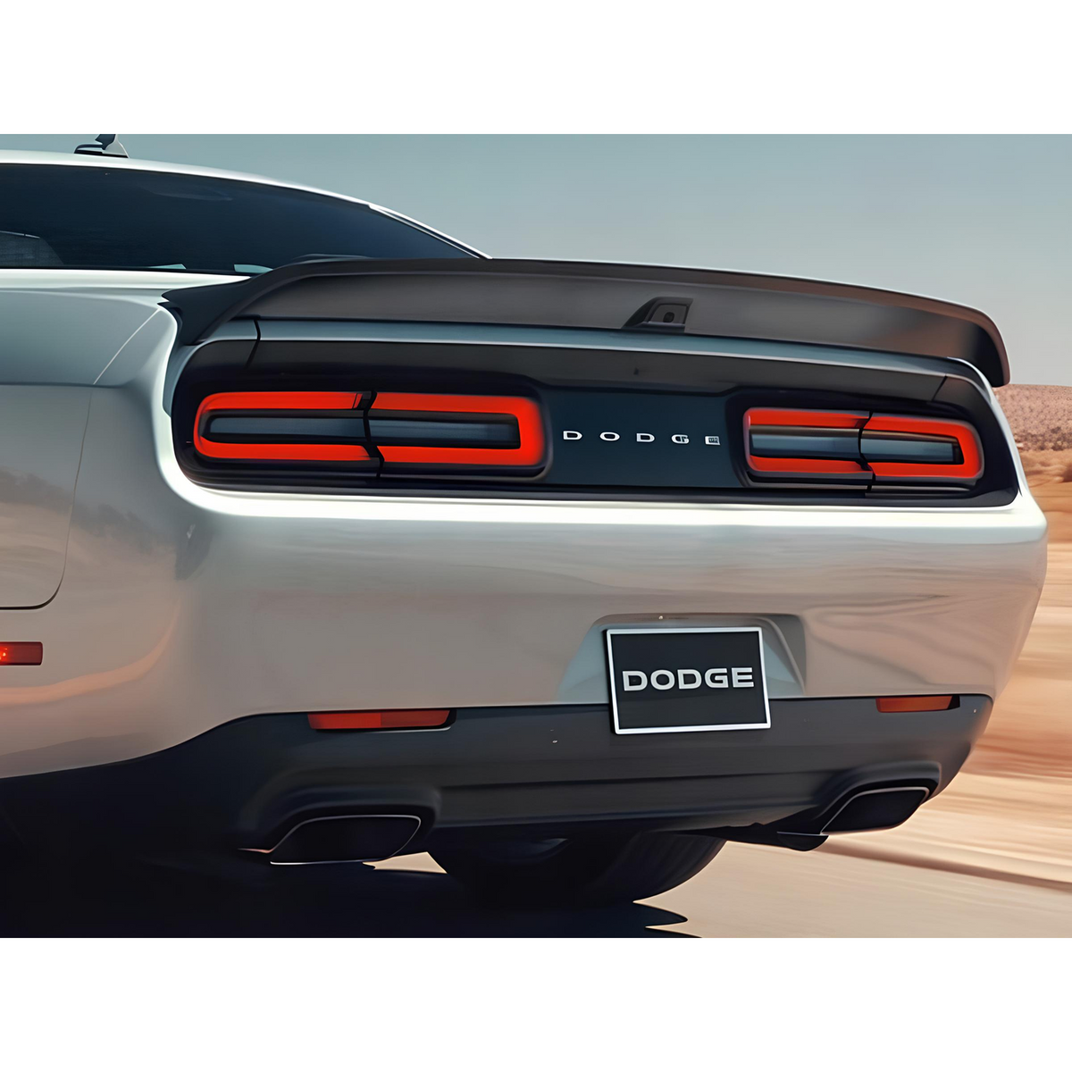 Spoiler Lotka Dodge Challenger (2008-2023) Redeye-Style Czarny Połysk ABS