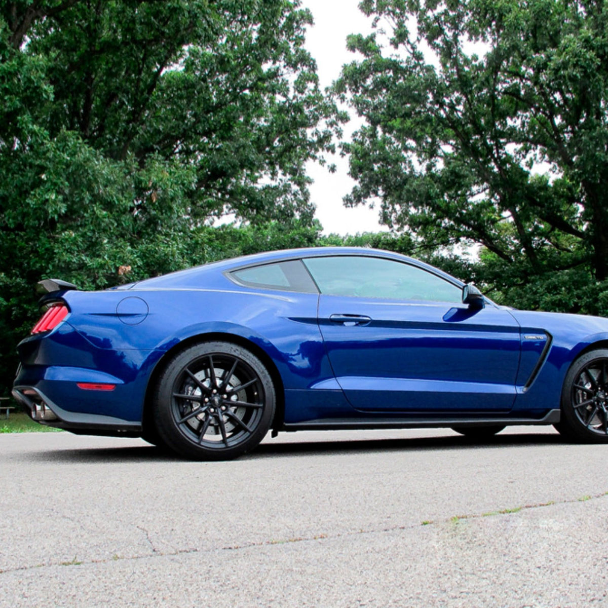 Spoiler Lotka Klapy Bagażnika Ford Mustang VI (2014-2023) GT350-Style Czarny Połysk