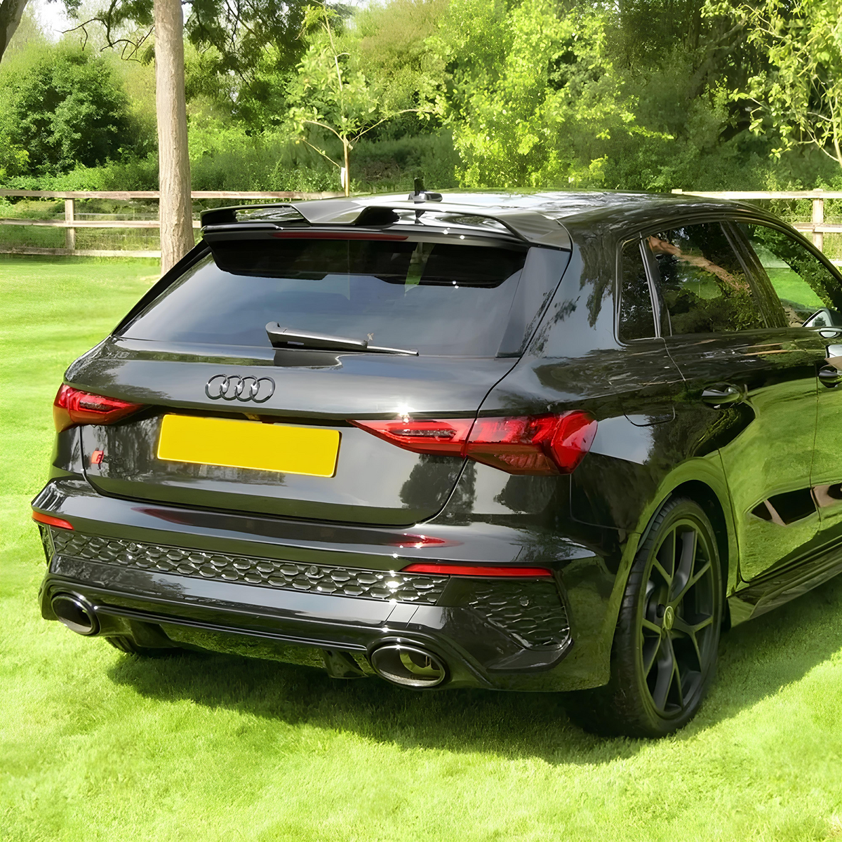 Spoiler Lotka Dachowa Audi A3 8Y Hatchback (2020+) Oettinger Czarny Połysk
