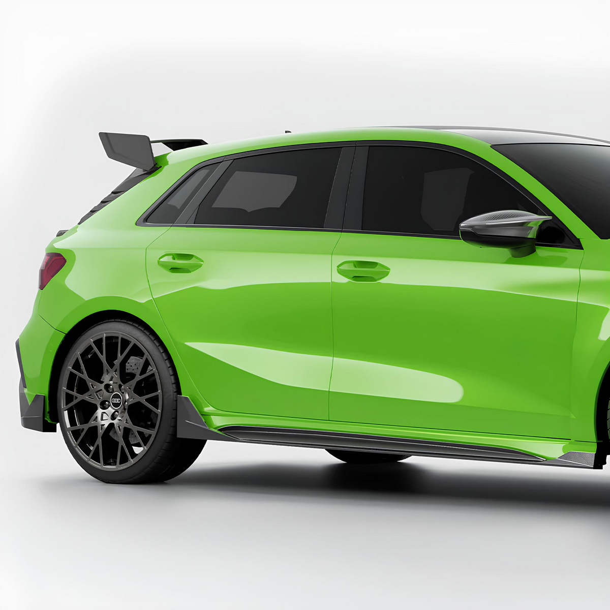 Karbonowe Dokładki / Listwy Pod Progi do AUDI RS3 8Y (2024+) SOOQOO Style