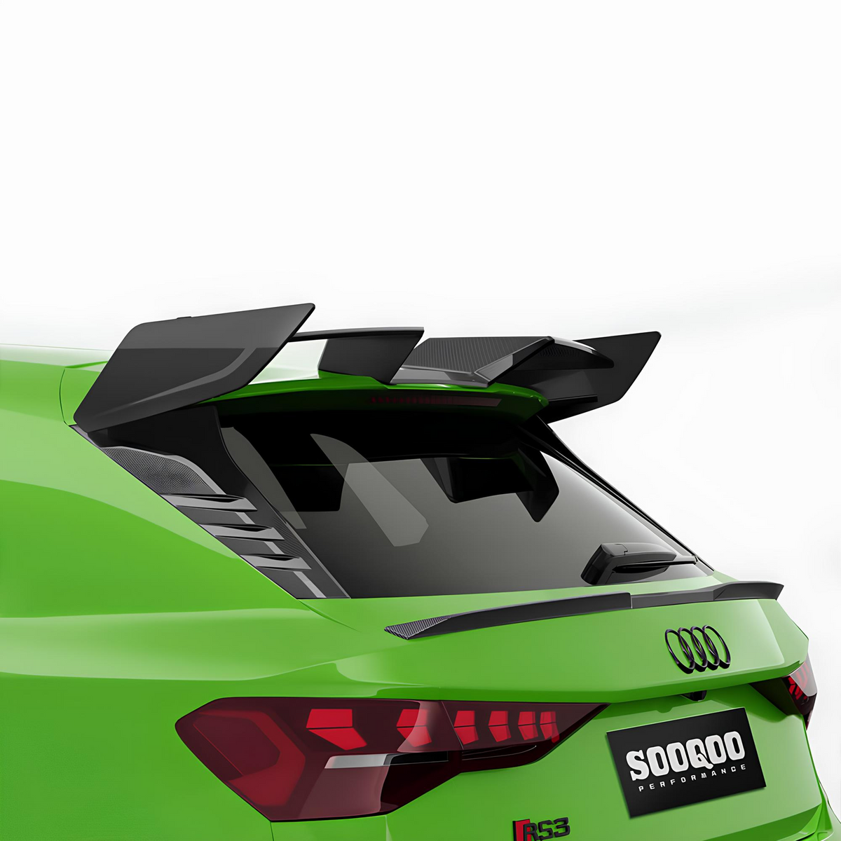 Karbonowy Spoiler / Lotka Dachowa do Audi RS3 8Y Sportback (2024+) SOOQOO Style