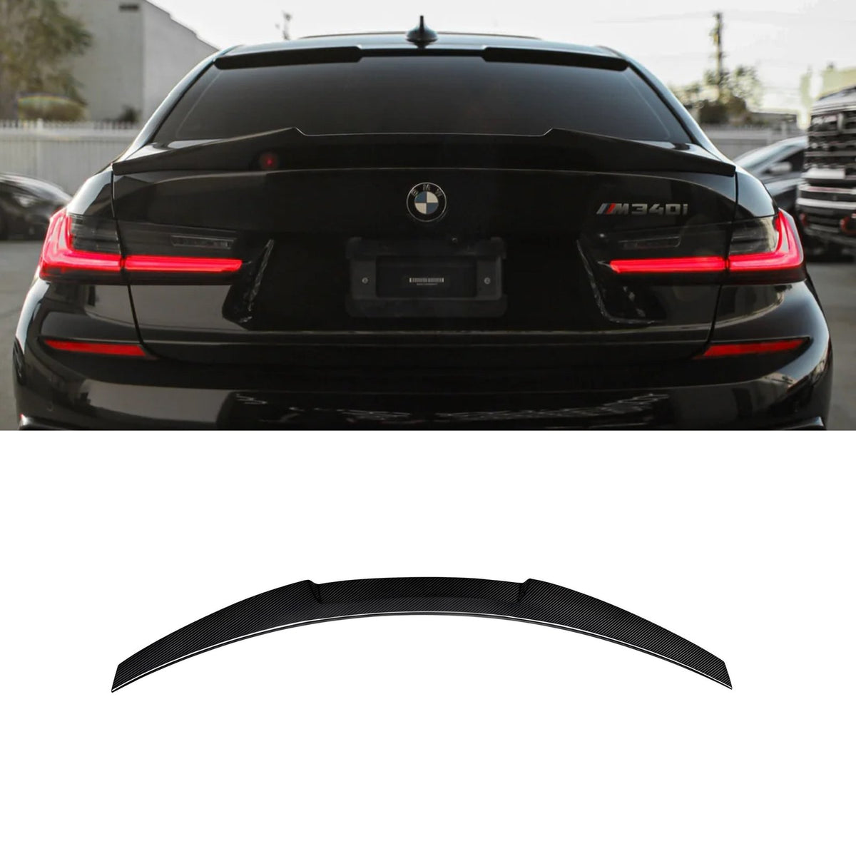 Karbonowa Lotka Spoiler BMW G20 / M3 G80 M-Performance Style (Dry-Carbon)