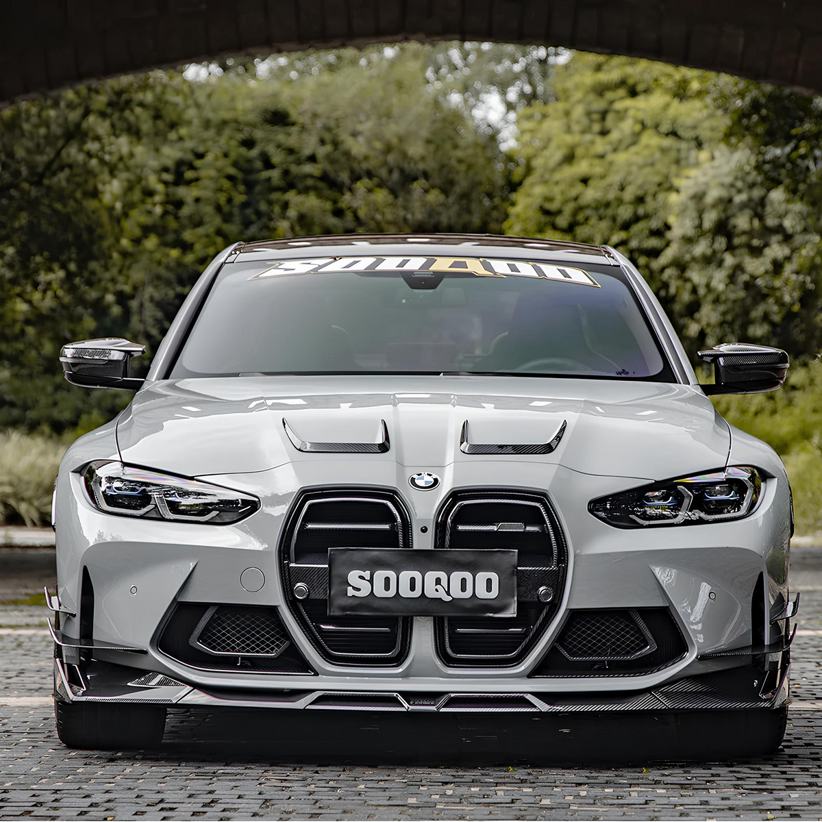 Karbonowe Nakładki Maski BMW G80/G81 M3 G82/G83 M4 (2020+) SOOQOO Styl