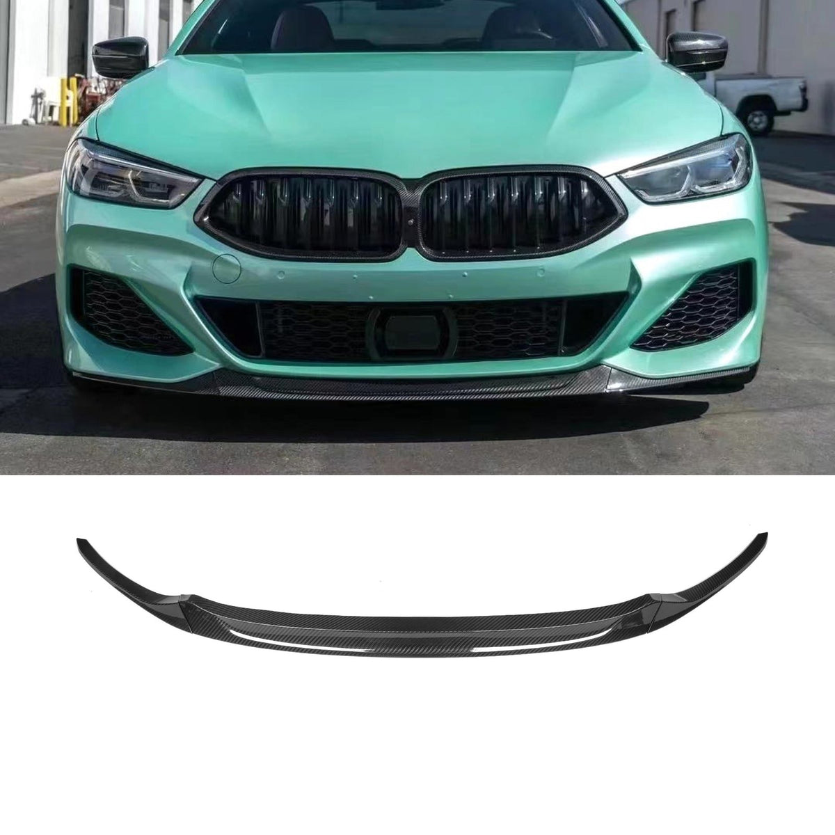Karbonowy Splitter Przód do BMW 850i G14 / G15 / G16
