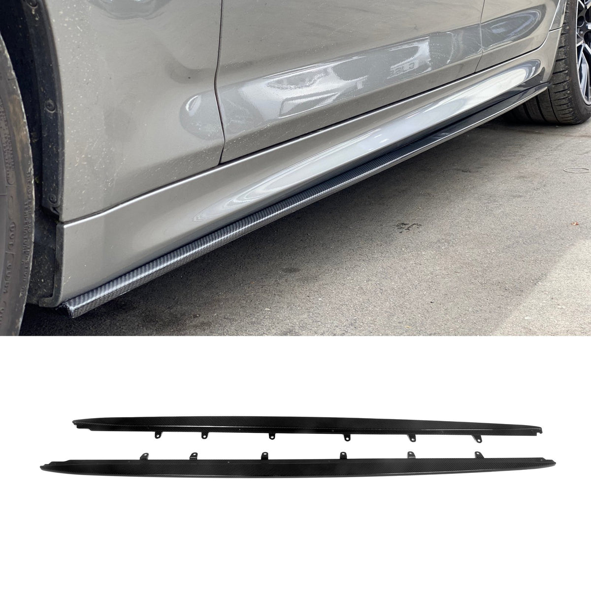 Karbonowe Dokładki Listwy pod Progi do BMW G30/G31/F90/F90 LCI (2016-2024) M-Performance Style