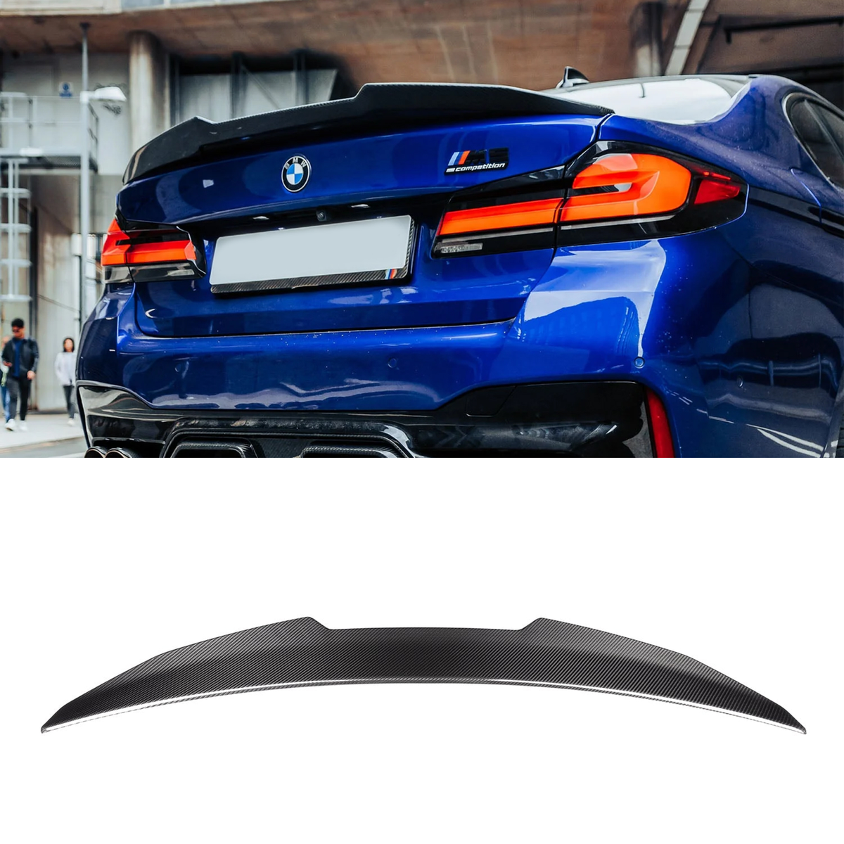 Karbonowa Lotka Spoiler BMW G30 / M5 F90 PSM Style (Dry-Carbon)