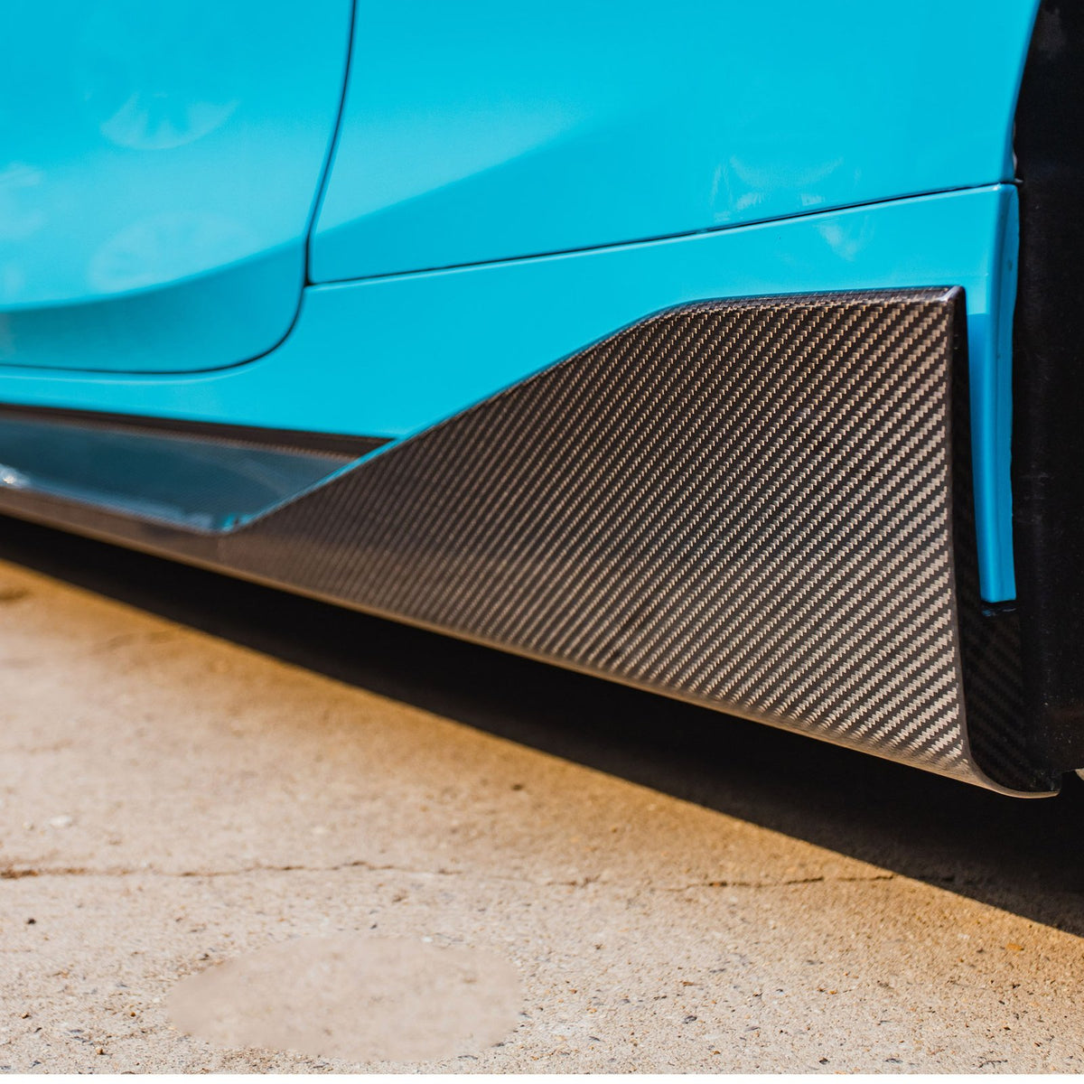 Karbonowe Progi Boczne - BMW M3 G80 w stylu M-Performance