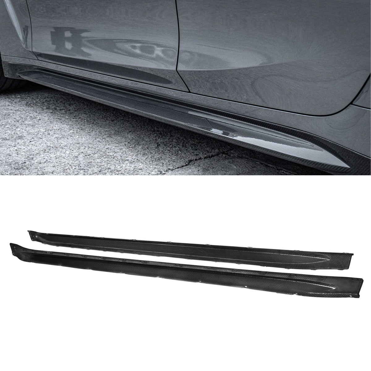 Karbonowe listwy progowe boczne BMW M4 G82 G83 2020+
