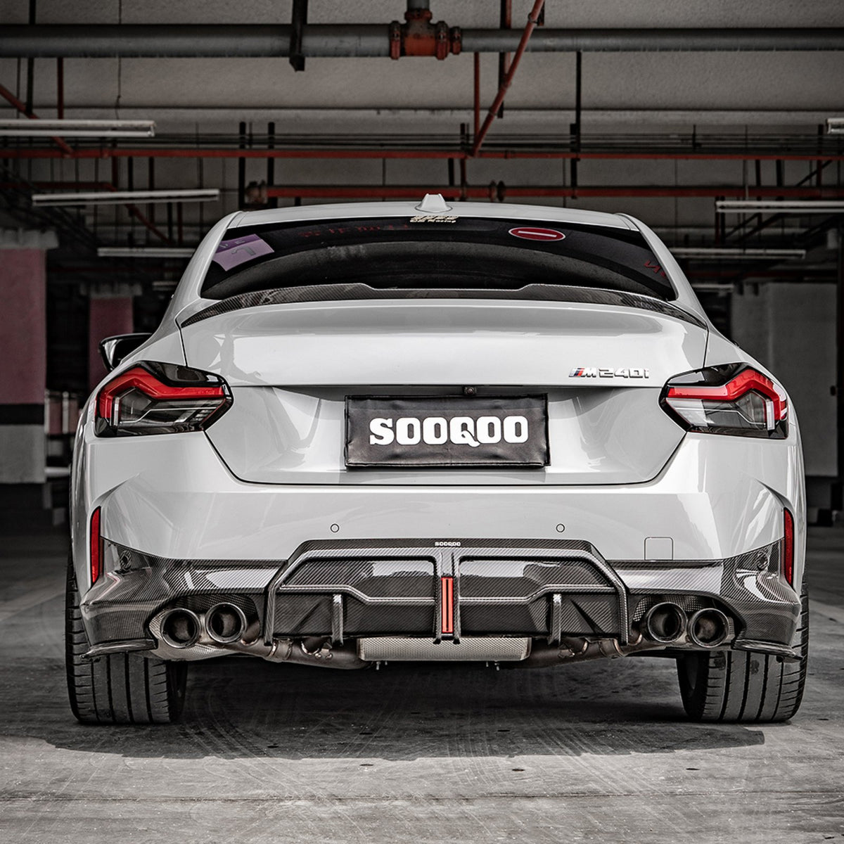 Karbonowa Lotka Spoiler BMW G42 / M2 G87 SQ Style (Dry-Carbon)