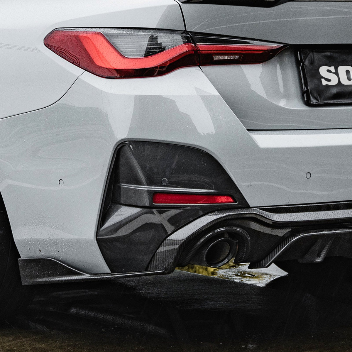 Karbonowy Dyfuzor BMW G26 (2021+) SooQoo Style 0--0