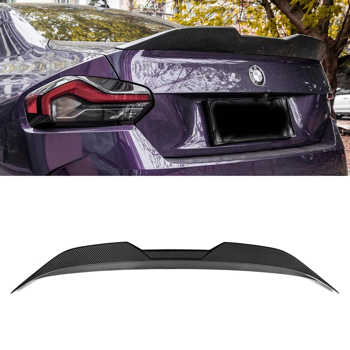 Karbonowa Lotka BMW G42 / G87 M-Performance (Dry-Carbon)