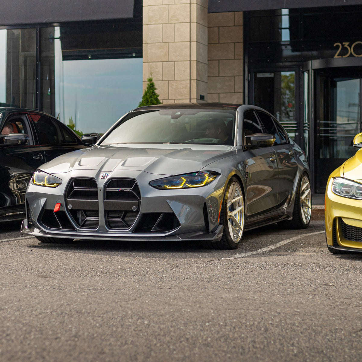 Karbonowy Splitter CSL Przód do BMW M3 G80 / G81 oraz M4 G82 / G83
