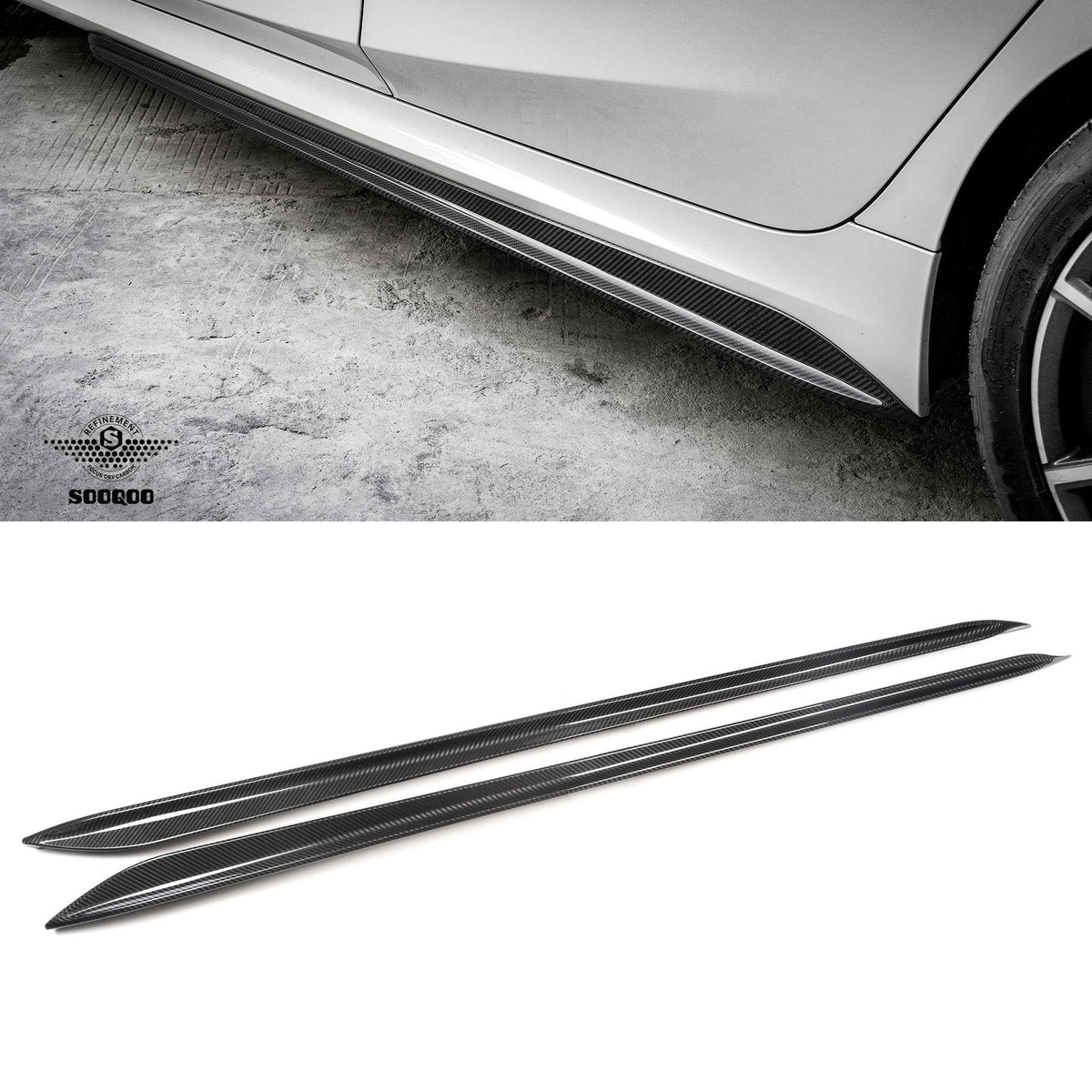 Karbonowe Listwy Progowe BMW G20/G28 Polift M-Performance Styl