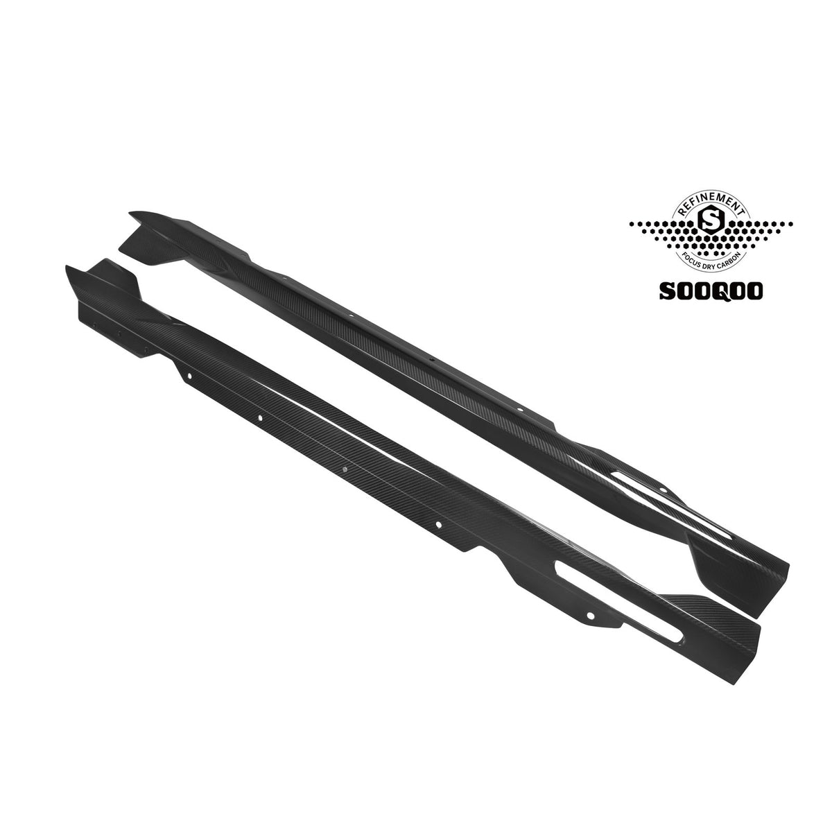 Karbonowe Dokładki Progi do BMW G22/G23 (2020-ON) w stylu SOOQOO