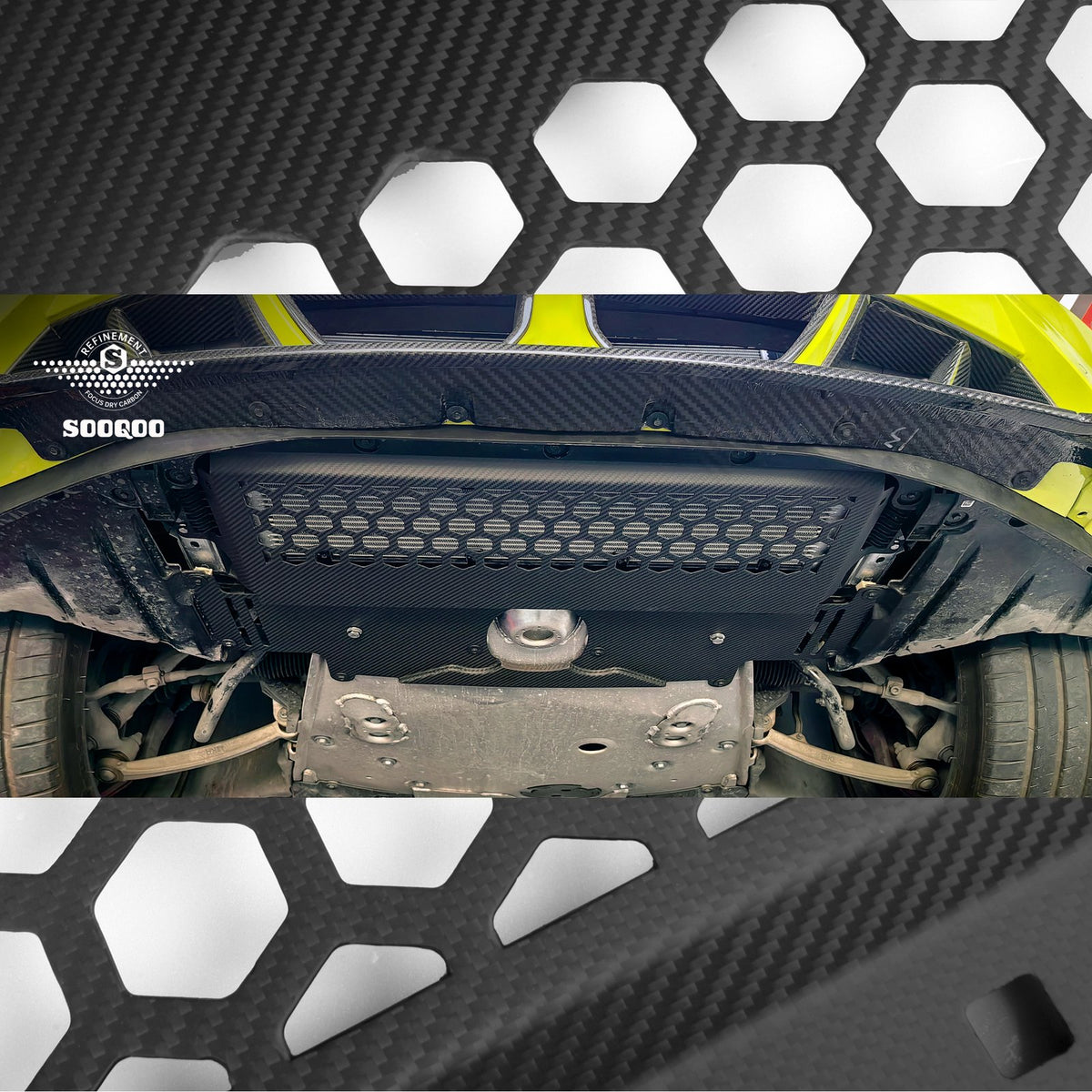 Karbonowa Płyta Osłona Dolna Silnika BMW M2 M3 M4 G80/G81/G82/G83/G87