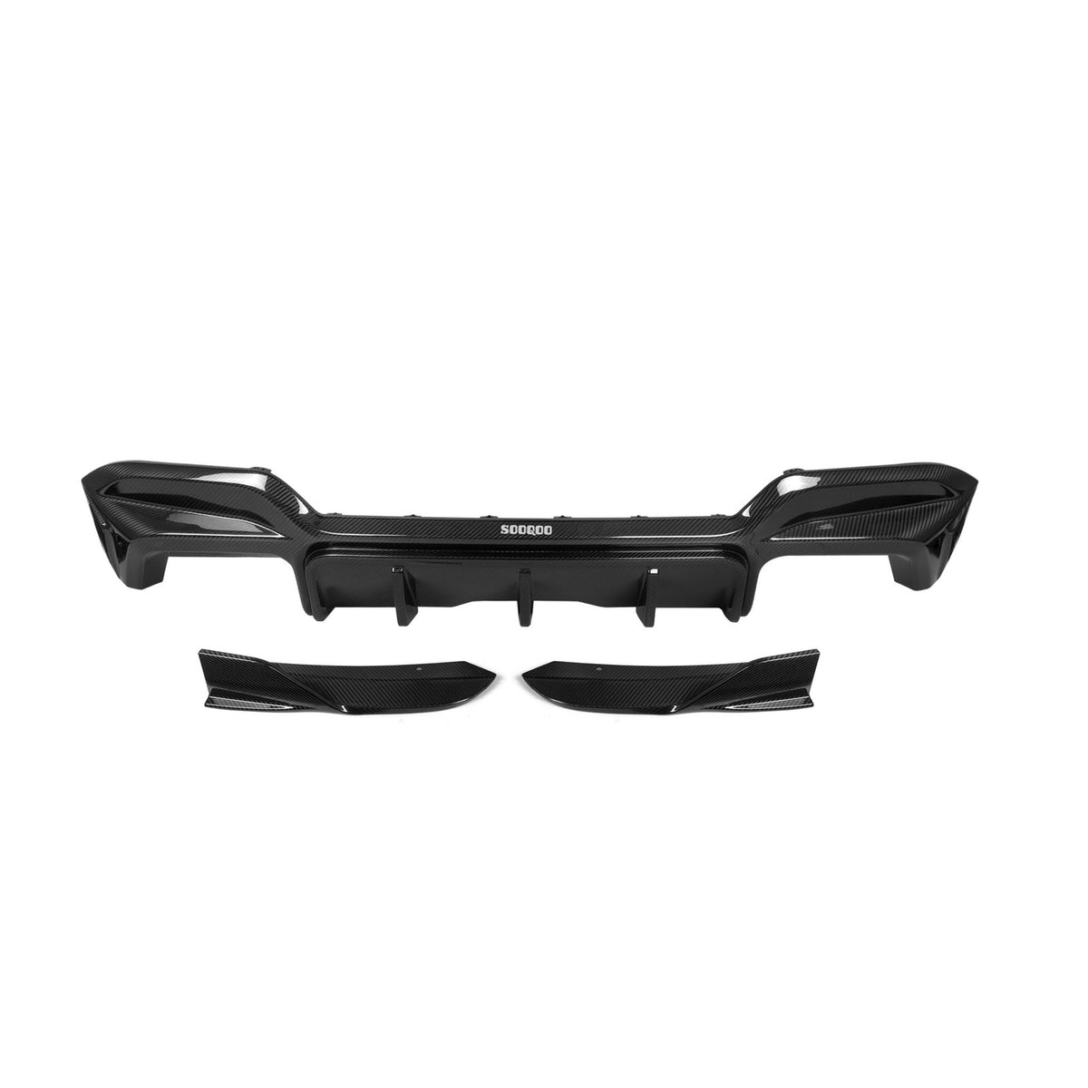 Karbonowy Dyfuzor BMW X3M F97 Polift SQ Style