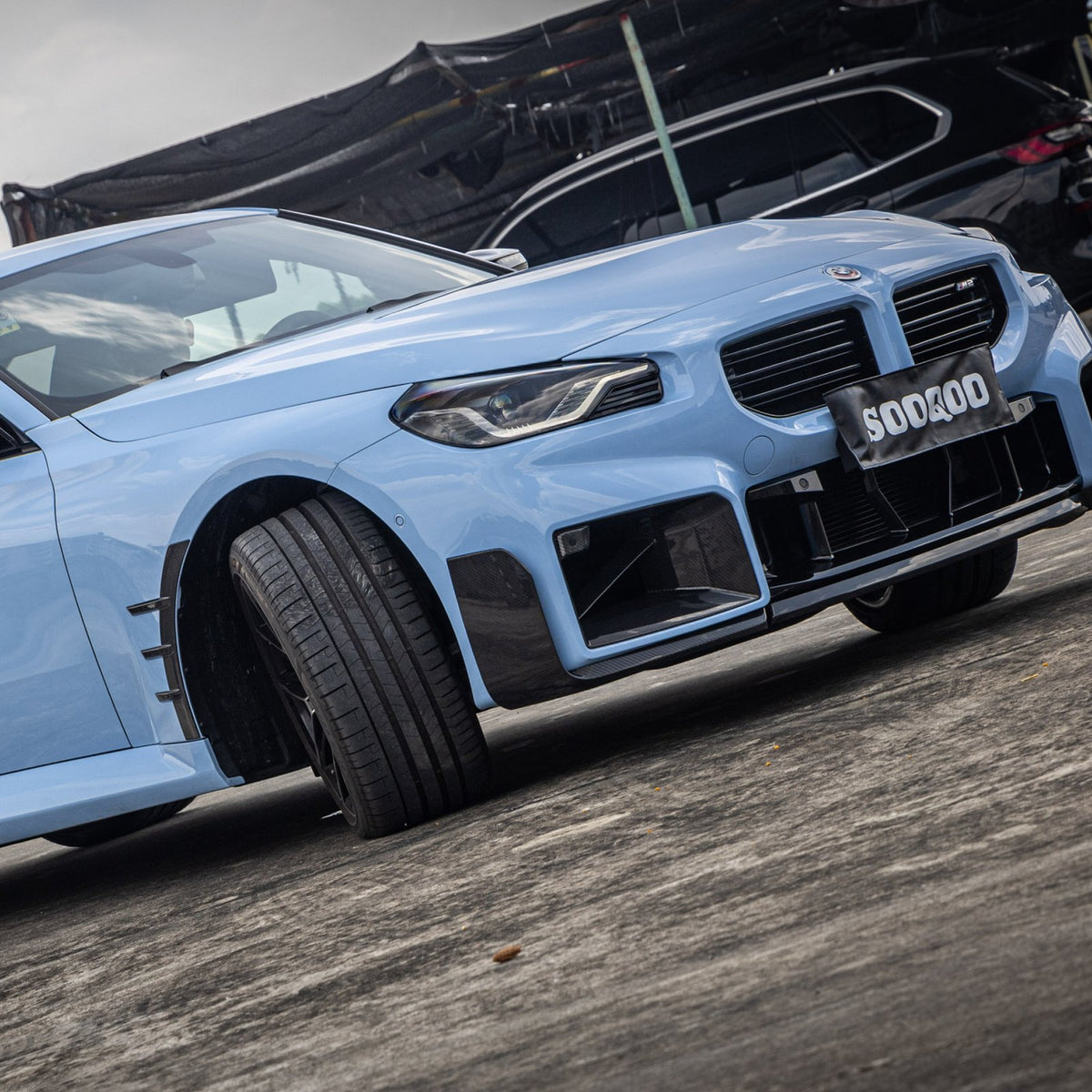 Karbonowe Wloty Powietrza Przedniego Zderzaka BMW M2 G87 – MP Style