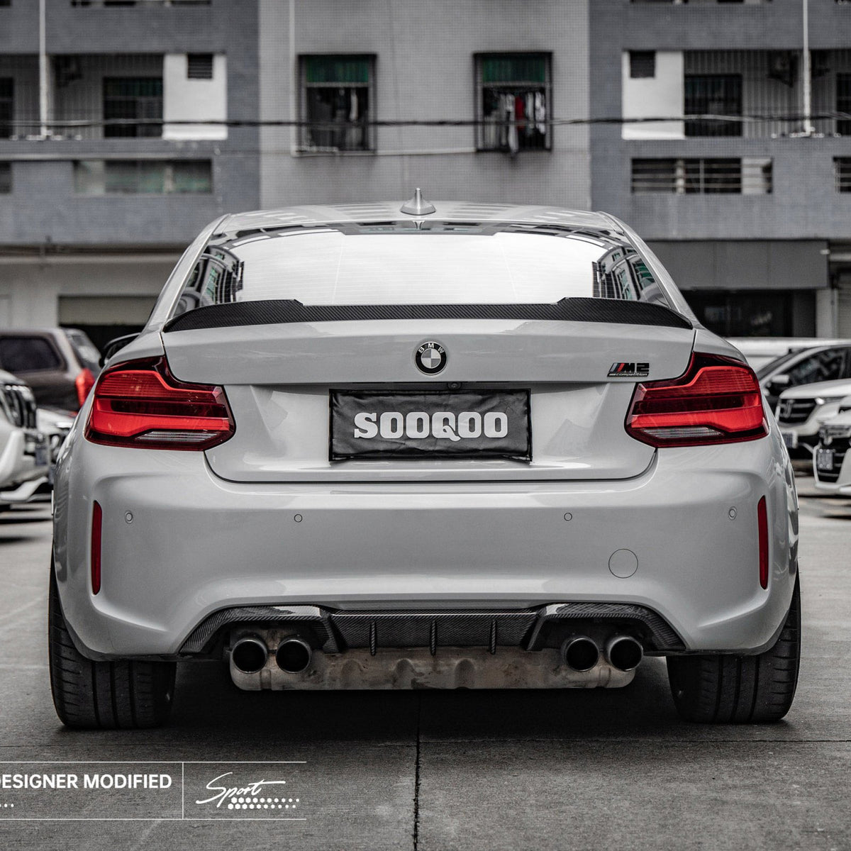 Karbonowy Dyfuzor BMW M2 F87 Coupe M-Performance Style