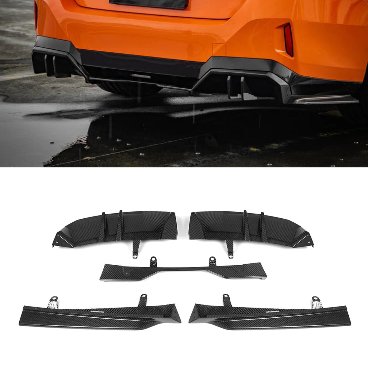 Karbonowy Dyfuzor BMW G60 MP Style