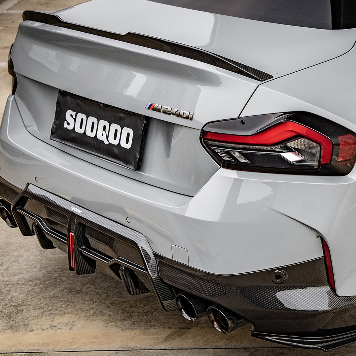 Karbonowy Dyfuzor BMW G42 SQ Style