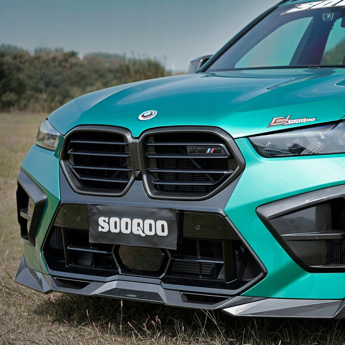 Dokładka Karbonowa Splitter Pzód BMW X5M F95 LCI SQ-Style