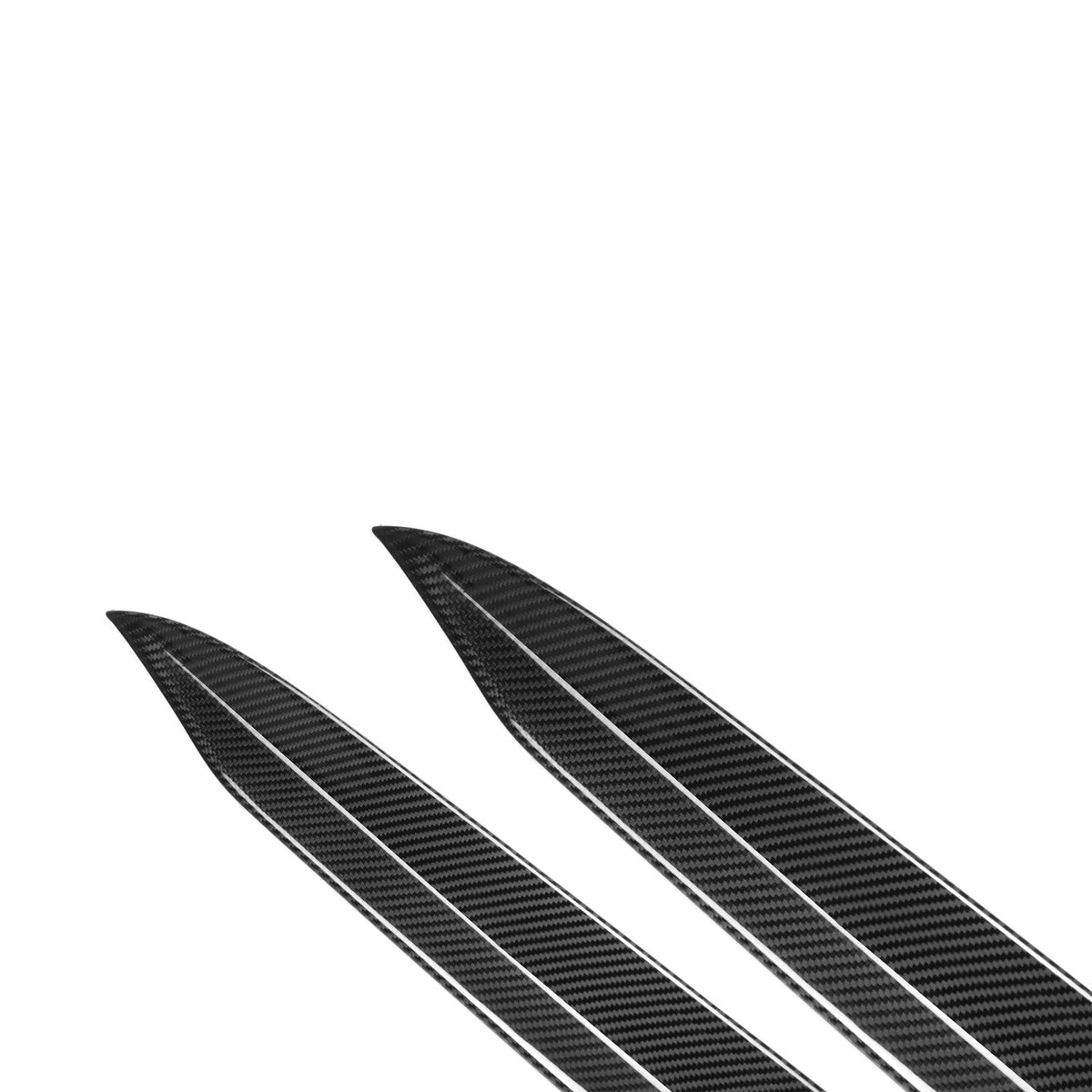 Karbonowe Wstawki Tylnej Szyby BMW G06 / G06 LCI / F96 / F96 LCI M-Performance Style (Dry-Carbon)