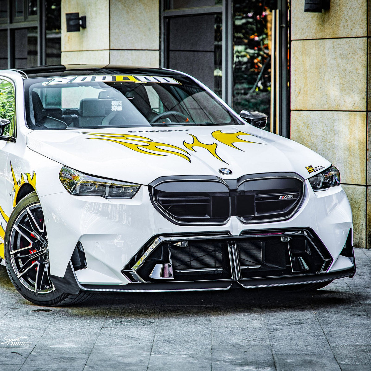 Dokładka Splitter Przód do BMW G90/G99 M5 w stylu M-Performance