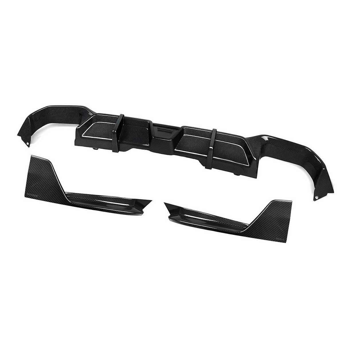 Karbonowy Dyfuzor BMW X4 G02 LCI (2021-2025) SOOQOO Style