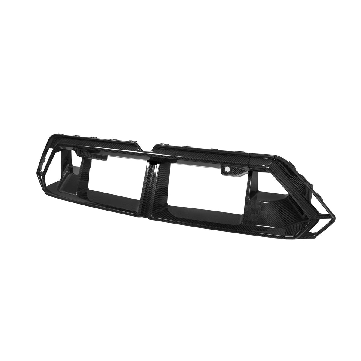 Karbonowa Kratka Środkowa Przedniego Zderzaka BMW M5 G90 G99 OEM Style