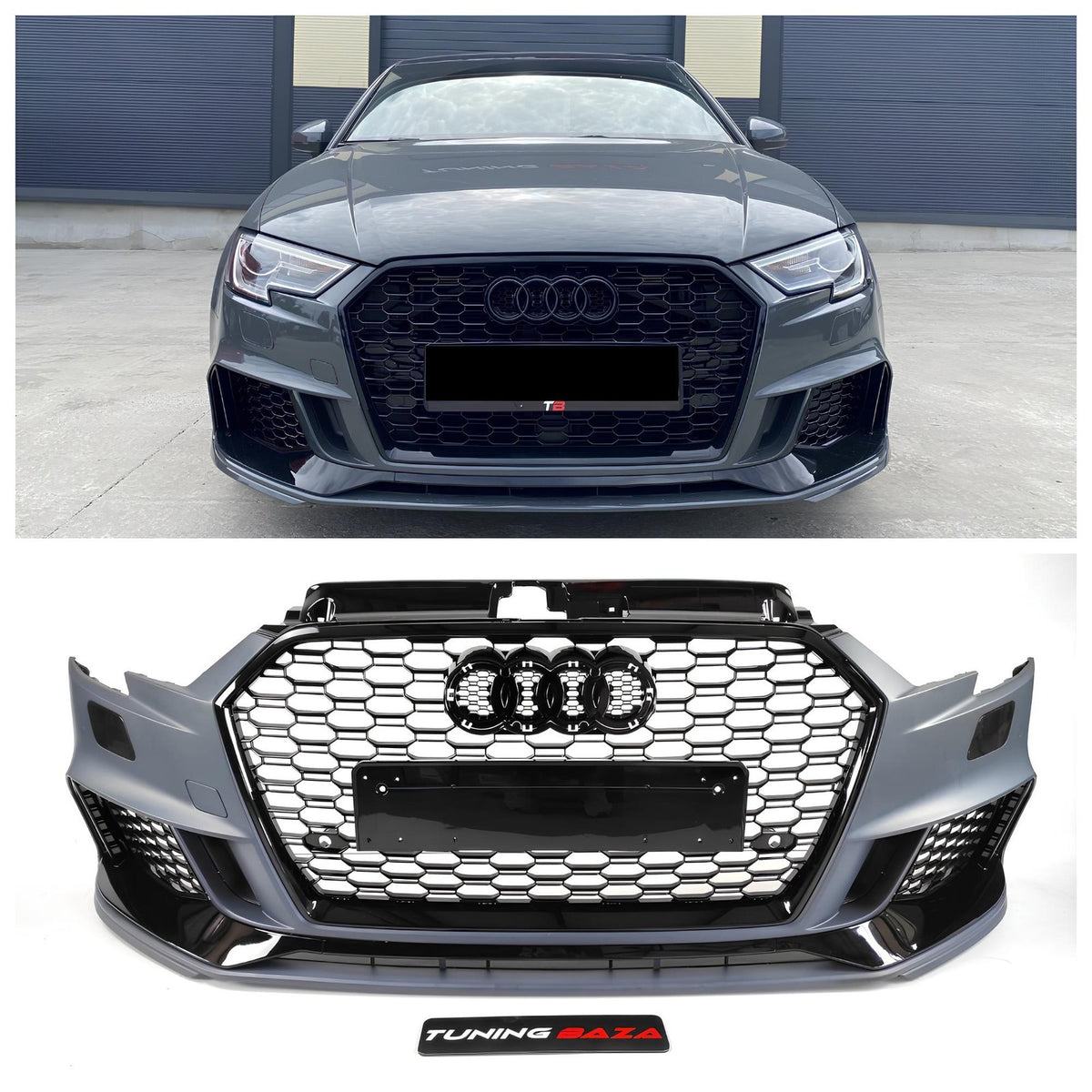 Bodykit Zderzak Przedni Audi A3 8V RS3 Look (2016–2020)