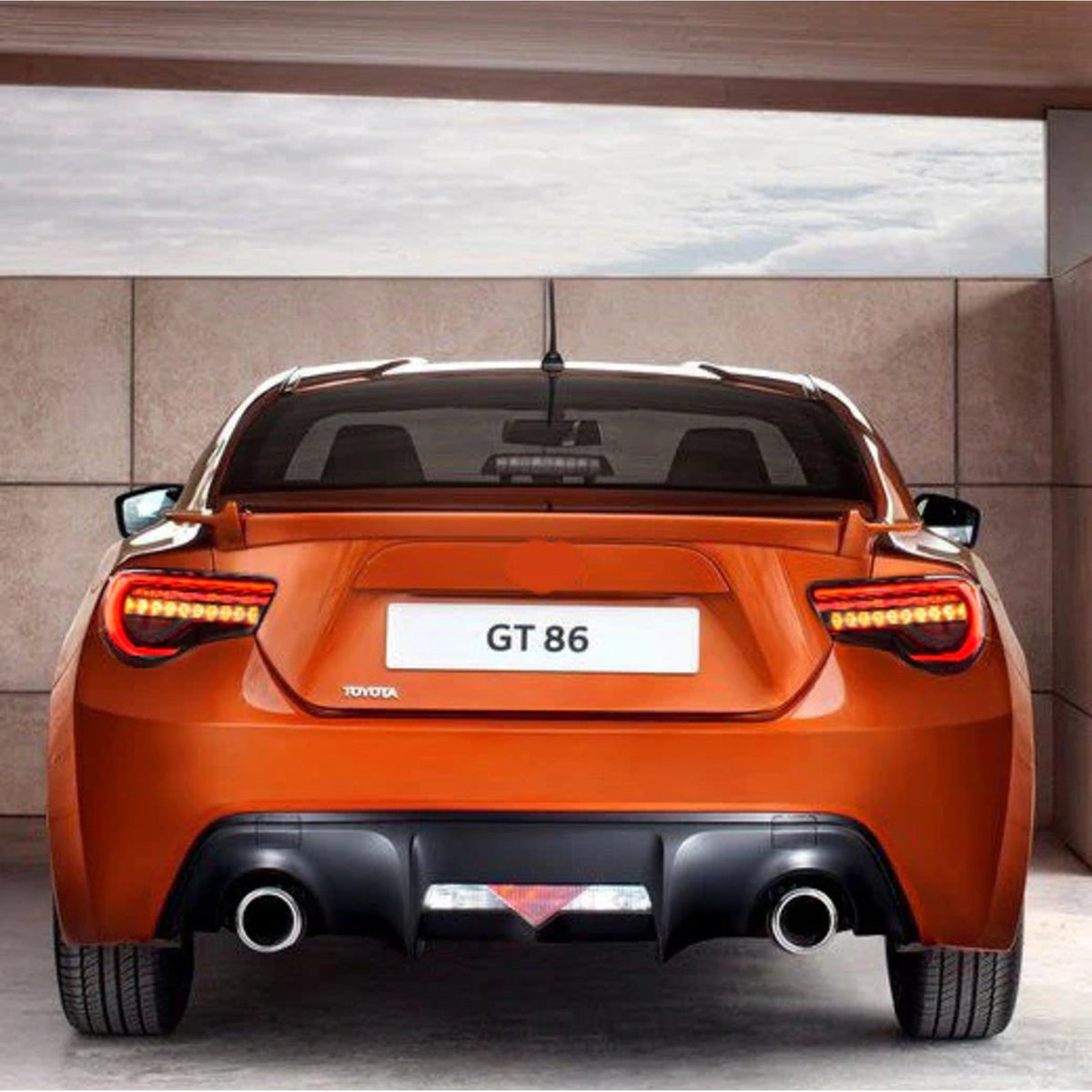 Lampy Tylne Toyota GT86 Subaru BRZ Scion FRS 2013+ LED Czerwone