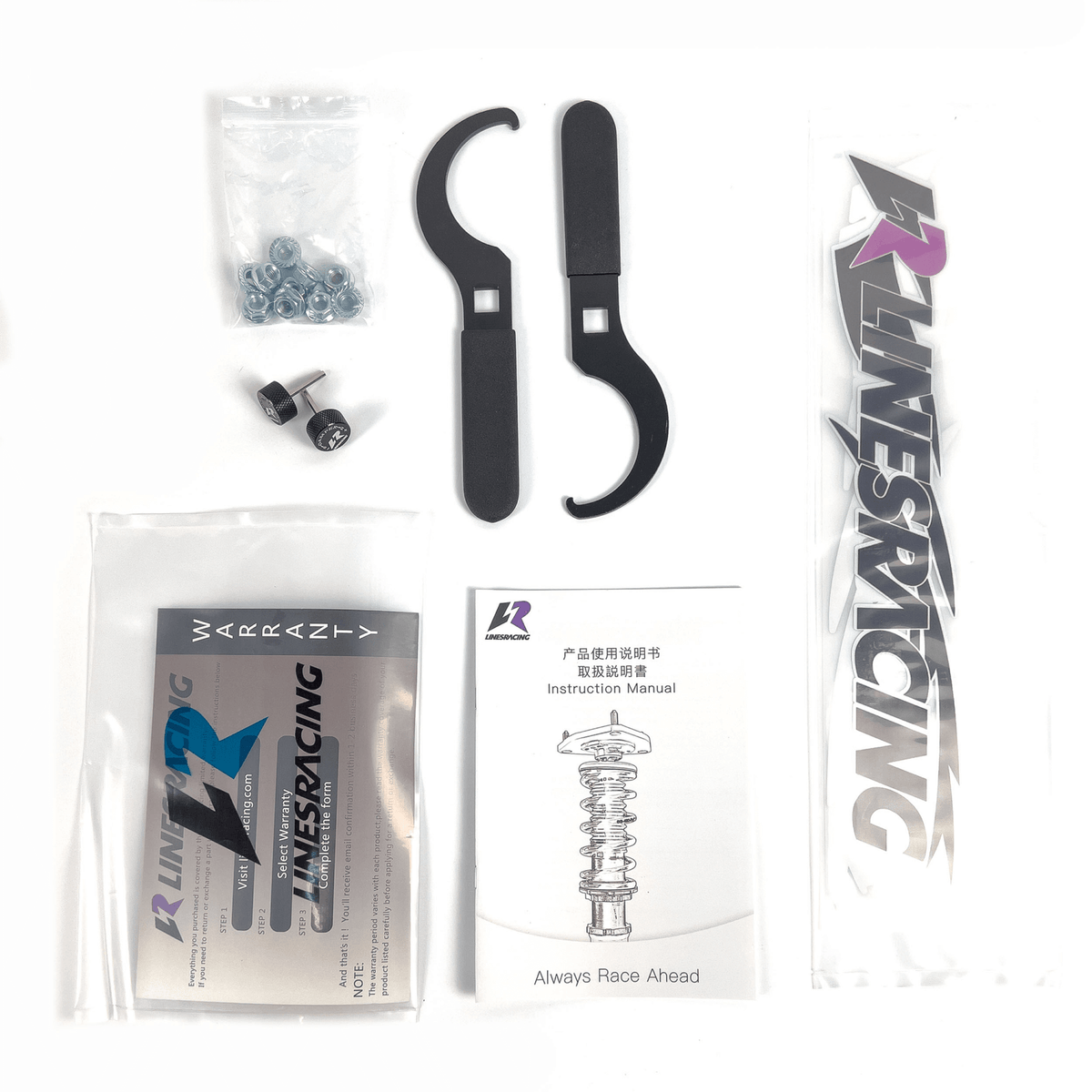 Linesracing BMW E36 (10/6) Zawieszenie gwintowane