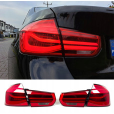 Lampy Tylne Tył BMW F30 F80 LCI Style Czerwone