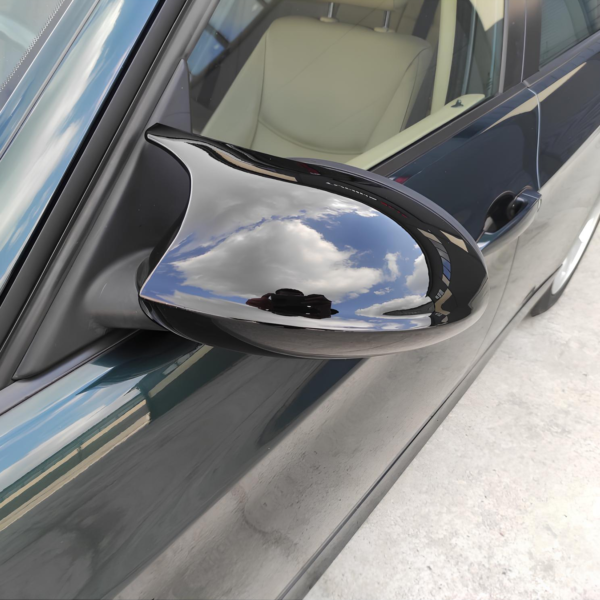 Obudowy lusterek BMW E90 E91 E92 E93 Polift M3 Style Czarny Połysk - obrazek 7