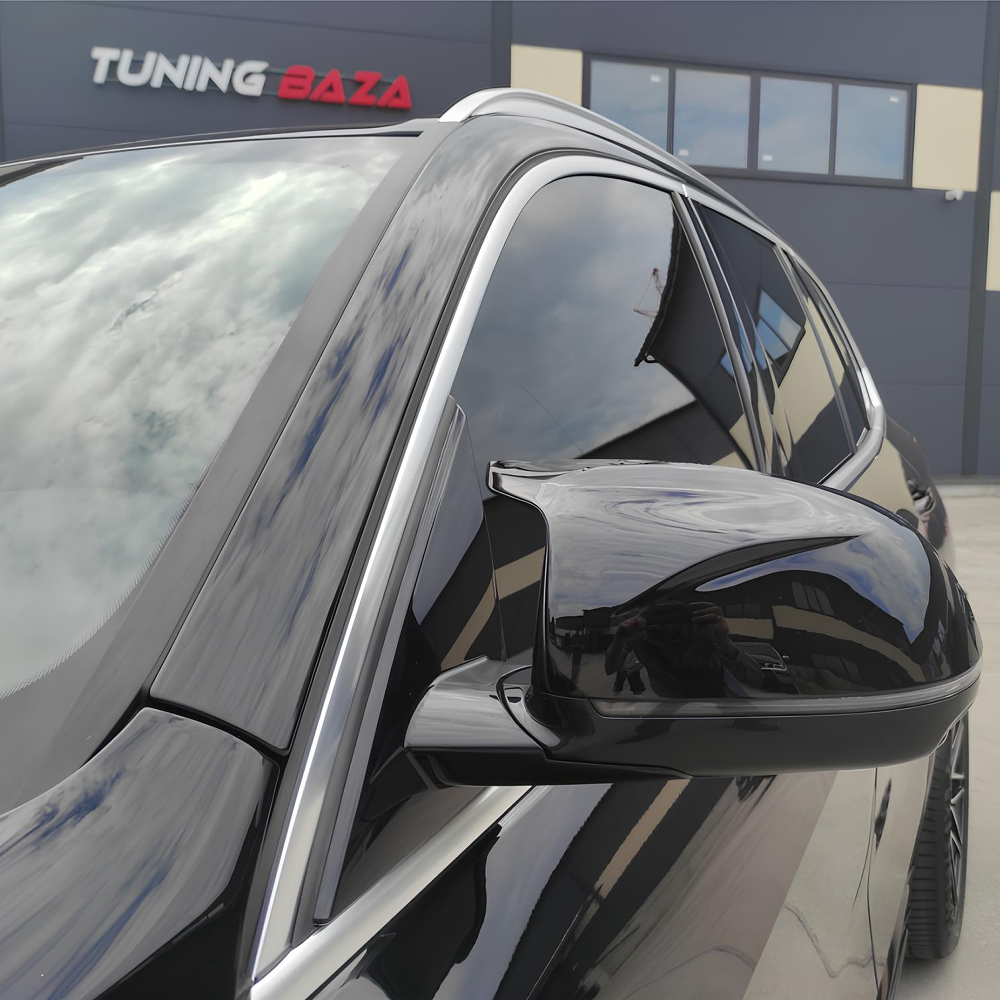 Obudowy lusterek BMW X3 X5 X7 G01 G05 G07 M-Style Czarny Połysk - obrazek 5