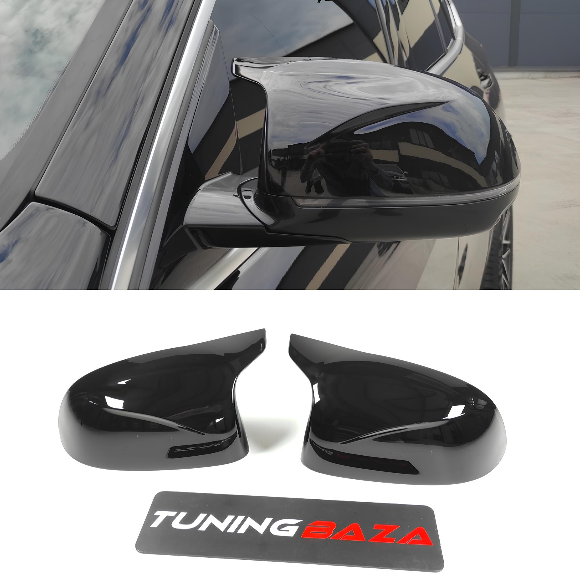 Obudowy lusterek BMW X3 X5 X7 G01 G05 G07 M-Style Czarny Połysk - obrazek 1