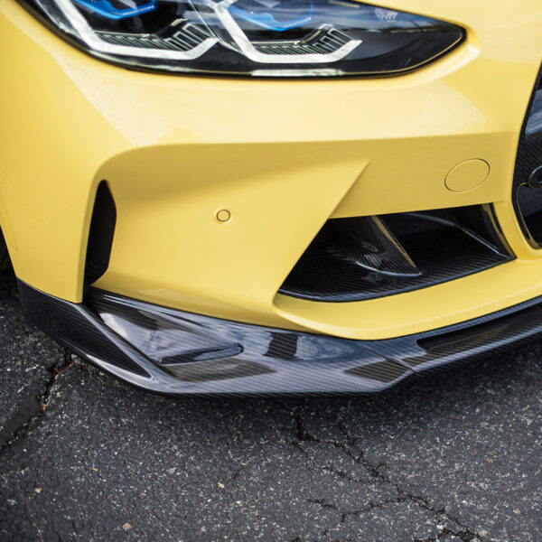 Karbonowy Splitter BMW M3 M4 G80 G81 G82 G83 V Style - obrazek 4
