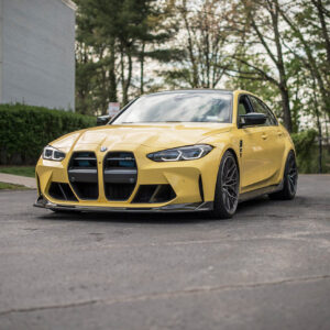 Karbonowy Splitter BMW M3 M4 G80 G81 G82 G83 V Style - obrazek 7