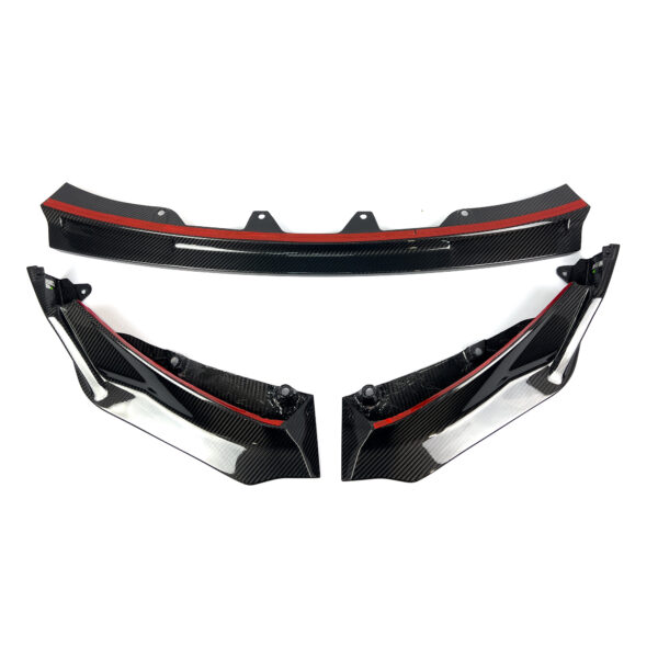 Karbonowy Splitter BMW M3 M4 G80 G81 G82 G83 V Style - obrazek 6