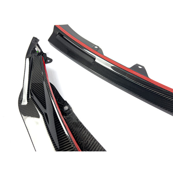 Karbonowy Splitter BMW M3 M4 G80 G81 G82 G83 V Style - obrazek 10